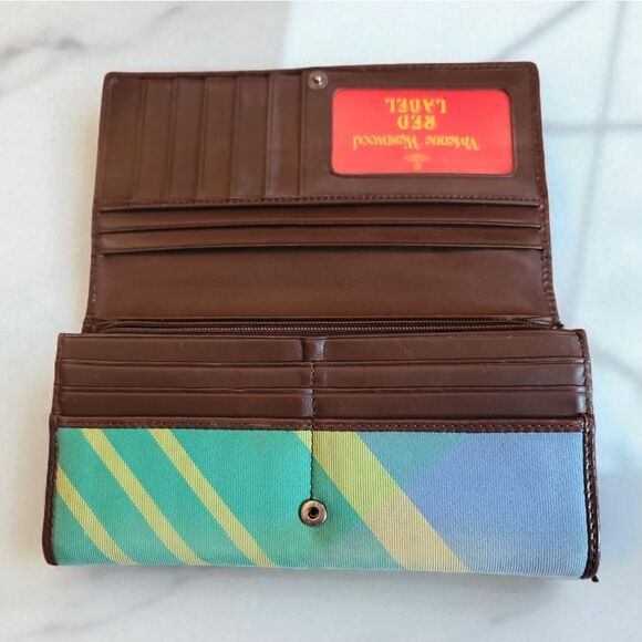 Vivienne Westwood Plaid Wallet In Preloved CONDITION - Picture 5 of 8